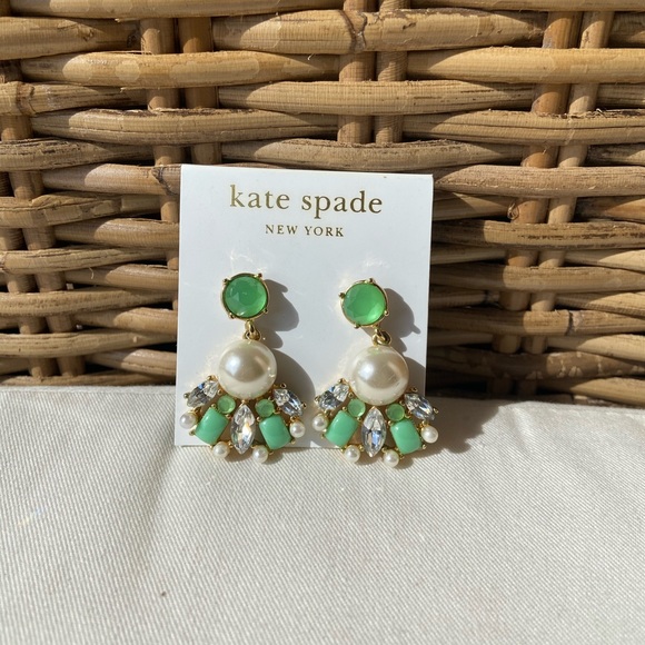 Kate Spade Belle Garden Chandelier earrings - Picture 3 of 4